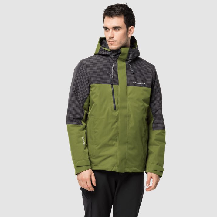 Chamarra Invierno Jack Wolfskin Dna Icefall Hombre Verdes Mexico-7311528